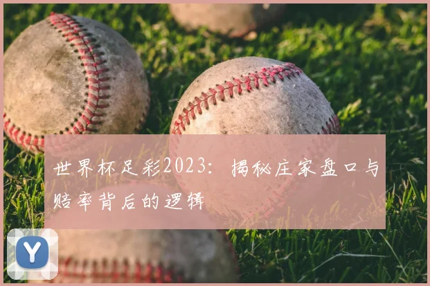 世界杯足彩2023：揭秘庄家盘口与赔率背后的逻辑