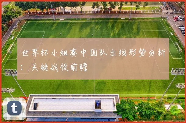 世界杯小组赛中国队出线形势分析:关键战役前瞻