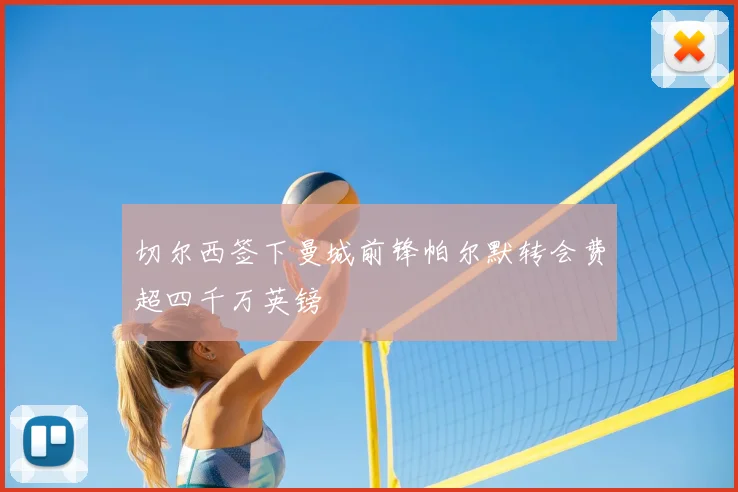 切尔西签下曼城前锋帕尔默转会费超四千万英镑